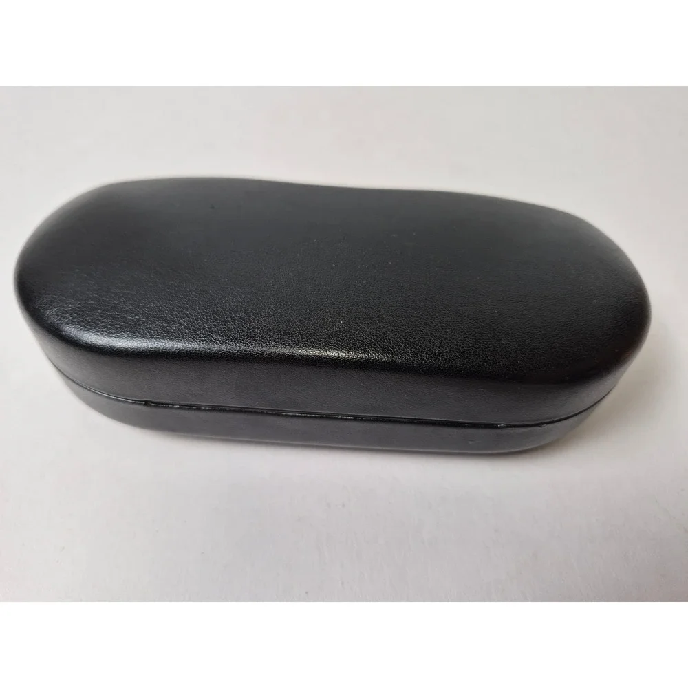Ray Ban Black Hard Clamshell Sunglasses Case with New Cleaning Cloth
